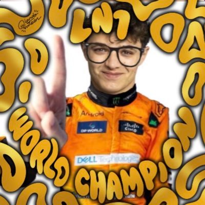 lnfouro's profile picture. WORLD CHAMPPPPPP !!!! #believ4 d1 lando norris glazer