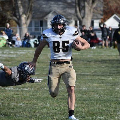 AidenWild85's profile picture. Le-Win- Class of 2026- 6’3 220lbs- 79 in. Wingspan -FB/TE-📲815-291-0102- Football/Baseball/Basketball- #85 FOOTBALL/BASEBALL Conference MVP GPA: 3.62