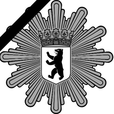 polizeiberlin's profile picture. Hier posten ^tsm, ^fn, ^yt, ^VPr & ^PPr'in für die Polizei Berlin. -Keine Notrufe- Keine Anzeigen -Kein 24/7- In Notfällen 📞110