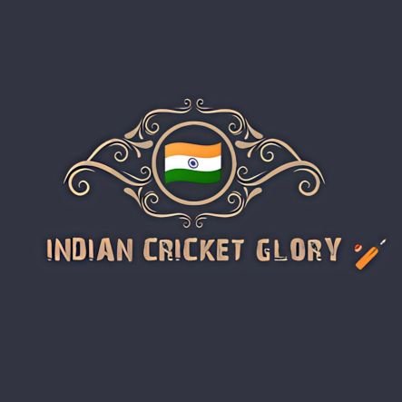 icrixglory's profile picture. A Place for Indian Cricket  🏏 🌟🤍