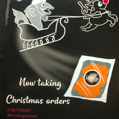 smokingsalmon's profile picture. The Greenwich smokehouse will be open for a limited time over Xmas 2025.
Real smoked salmon.