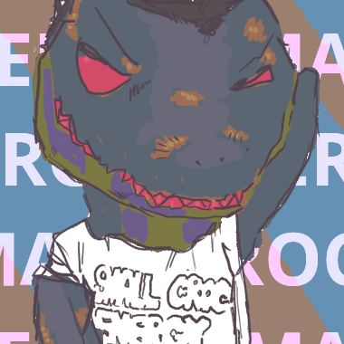 Punccroc_'s profile picture. 22yo Polysexual  Maverique, Black AuDHD Artist