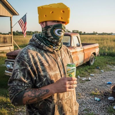 WillieTwocock's profile picture. 🧀 Cheesehead first, gentleman second. My truck runs on beer and my soul runs on Aaron Rodger’s highlights. If you see a bear, kick it. GPG!