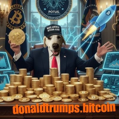 DonaldTrumpsBTC's profile picture. DonaldTrumps.Bitcoin, a piece of digital history.  A decentralized, unregulated , immutable asset for the future of finance!