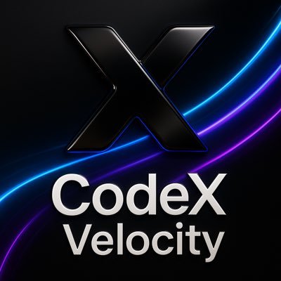 VelocityXcode's profile picture. 🚀 Building momentum with CodeX Velocity.
💡 Create. Build. Ship.