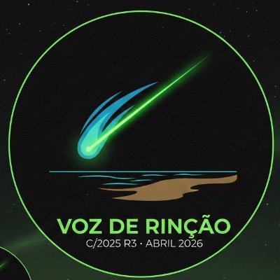 HelytonT89146's profile picture. De Balneário Rincão/SC para o cosmos.
Tentando enviar o primeiro sinal laser da humanidade para um cometa (C/2025 R3 – abril/2026).
Precisamos de parceiros!