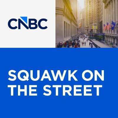 SquawkStreet's profile picture. CNBC's Squawk on the Street, 9a to 11a ET. Hosted by @CarlQuintanilla @SaraEisen @DavidFaber and @jimcramer

Follow us on Bluesky: 
@squawkstreet.bsky.social