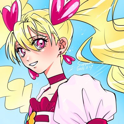 suppon222239's profile picture. 今低浮上です！！！！！！かなり自我あるので、苦手なかたはミュートなりブロックなりしてください（^人^）プリキュア・セラムンファンアート💘AI学習・無断転載NG🙅‍♀️Blue Sky→ https://t.co/JrEM8m7tFU