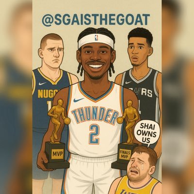 SGAISTHEGOAT's profile picture. There’s just levels and Shai clears everyone
