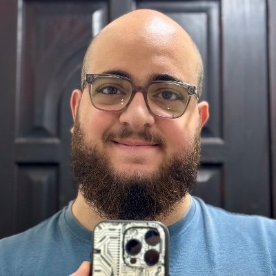 justabdulraouf's profile picture. forehead? bald? beard? Abdul?