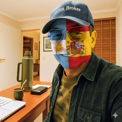 JLarrea10's profile picture. REPUBLICANO Anti Woke 🇦🇷🇪🇸🇵🇹🇮🇹🇨🇵🇹🇷 
Un cara pálida de América del sur  (según la TVE)
     ✝️ #Almería #Mendoza #Boca 💙💛💙