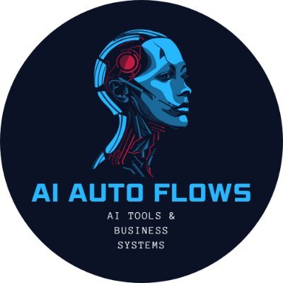 AIAutoFlows's profile picture. Streamlining business with smart automation & AI tools | Workflows, templates & systems that save you time