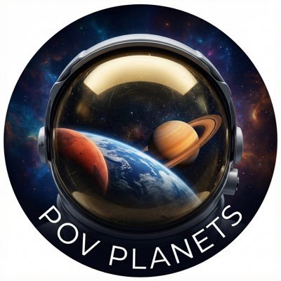 POVPlanets's profile picture. POV: You live on other planets   @Elonmusk shows the rocket. We show the view. 🚀🪐