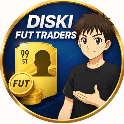 FC26DiskiFUT's profile picture. 📊 FC26 Market Moves | 💥 Daily trading tips & FUT coin strategies | 🤝 Growing a community of smarter FUT traders | FREE https://t.co/EOc1trwXO9