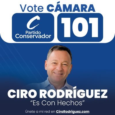 CiroARodriguezP's profile picture. Representante Cámara NdS. Ingeniero Electricista/UIS. Especialista Entidades Territoriales y Maestría en derecho de telecomunicaciones/Universidad Externado.
