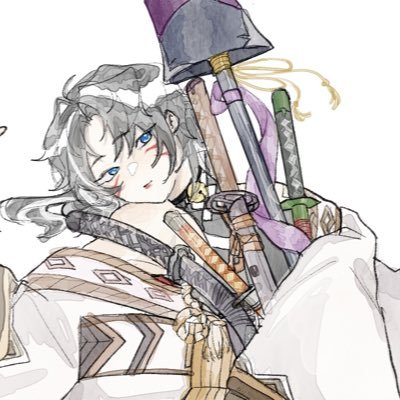 RockyBl66228804's profile picture. 23, currently high on Touken Ranbu. My oshi: Kasen, Tonbokiri, Hasebe, Nikkou and Douyo
