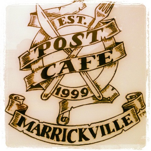 The most important meal of the day is the one you have at the Post Cafe...twitter that!