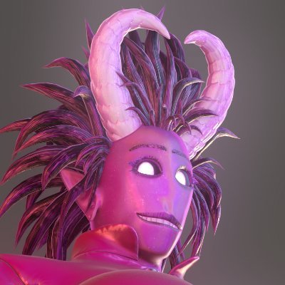 PyriahIn3D's profile picture. 🔞 Posts are often 18+; minors & whiners shoo
❤️‍🔥 Home of Pyriah, Bioweaponized Fempyro Succubus
🛠️ Usin' Blender 3D
⚠️ Kinky (Bi, "Bigger=Better", & more…)