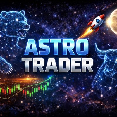 AstroTrader18's profile picture. 🚀 Astro Trader 📊 Charts | Momentum | Market Cycles 🐂 Bulls & 🐻 Bears welcome 🌕 Not financial advice | DYOR