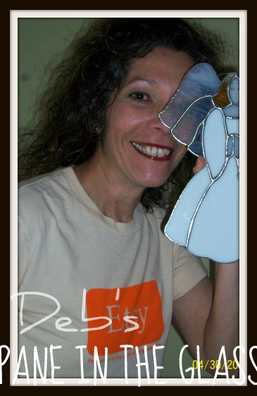 I enjoy making stained glass items, from sun catchers, window panels to lamps