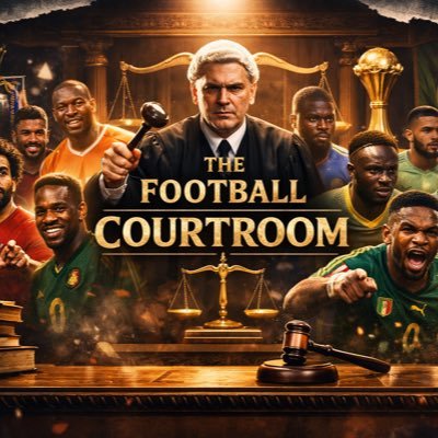 court__room's profile picture. Football enters my courtroom. I review the evidence. I pass judgment. My verdict is final. https://t.co/dbueu52QJm