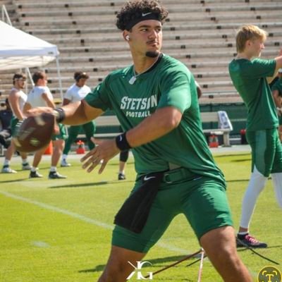 6Boom's profile picture. Qb @stetsonfootball  
6'3 225lb 
gcboom565@gmail.com