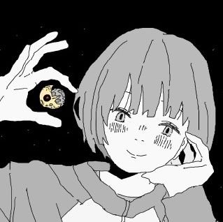 OmochitsukiPaku's profile picture. イラスト 天体観測 お酒