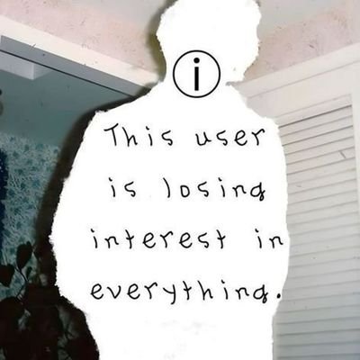 hirdaya_'s profile picture. BTech 
@NIT_Jaipur.                     
                            
Hate yourself untill you change yourself.