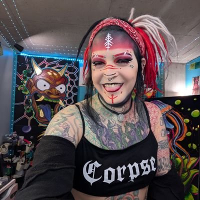 TentacleGiiirl's profile picture. https://t.co/uo3OQmZ9Ox trans girl pansexual warzone waifu streamer/content creator with the filthiest mouth online 😈