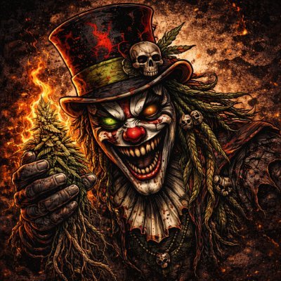 BlazeBloom420's profile picture. The Green Pyromancer of The Dark Carnival - New Album ASHES & HARVEST Dropping 2026 - #Juggalo #whoopwhoop