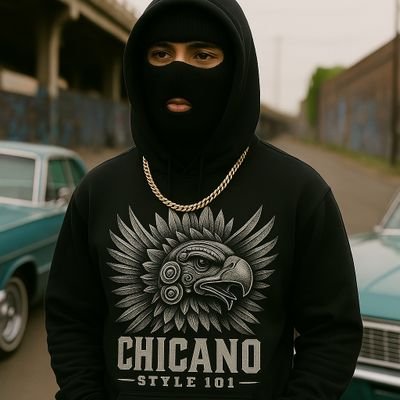 ChicanoStyle101's profile picture. ChicanoStyle101 clothing × AI hustle.
Building a digital empire from my phone.
Custom GPTs • Digital Products • Cultura.
Follow the rise.
