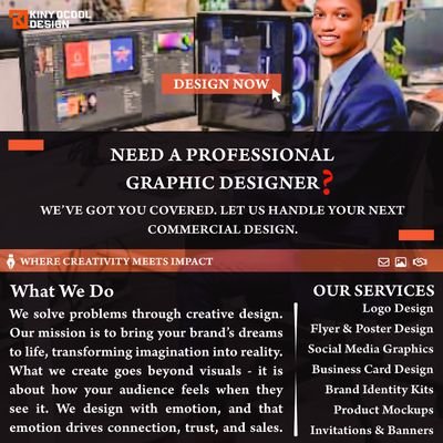 Kinyocooldesign's profile picture. Graphic Designer | Specialized in Logos, Flyers & Brand Identity | Elevating Businesses Through Creative Design | DM to Collaborate.