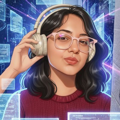 saherhere_'s profile picture. Turning numbers into narratives @Google