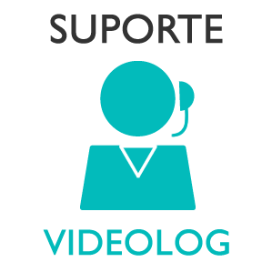 Aqui você entra em contato com o Videolog e relata seu problema