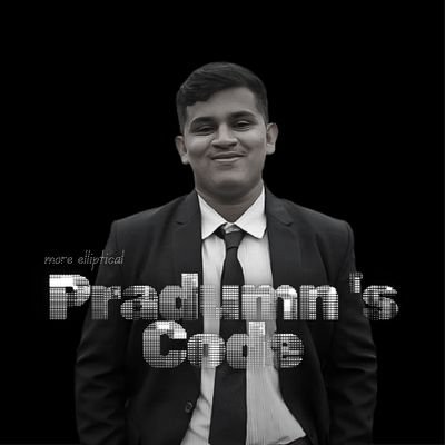 pradumncodes7's profile picture. https://t.co/xfZtRQOyes IT Student @ DYPCOE | Exploring
Software Development & Emerging
Technologies