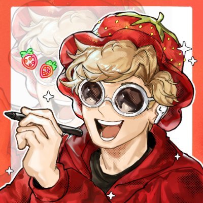 StrawBerrieGFX's profile picture. 👤| 16 • 🇳🇱 • Thumbnail Artist
🚫| Commissions Closed
👜| Working w/ @TanqROfficial @Foltynnn & @MrBooshot
🪪| Portfolio: https://t.co/gYZ55AXIhT