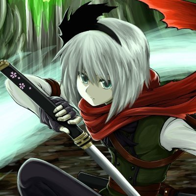 ZeroSnipah's profile picture. I retweet art and rarely post. 
Big Touhou fan that likes Rockman and RPGs.
Mecha and Mahou Shoujo are fun and you should watch those.