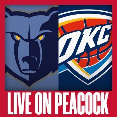 NBA's profile picture. The 2025-26 NBA season continues Monday on Peacock! 🏀 7:00pm/et: @hornets/@cavs 🏀 9:30pm/et: @memgrizz/@okcthunder