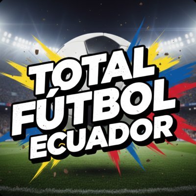 TotalFutbol_EC's profile picture. ¡Síguenos!
X: @TotalFutbol_EC 
Truth Social: @TotalFutbol_EC 
Threads e Instagram: @totalfutbolec 
Facebook: @ Total Fútbol EC