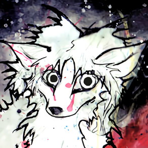 sicklyrot's profile picture. 21 she+it+they 18+ ΘΔ PLURR, animal.
boygirl wolfdog monster