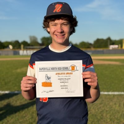 AndresPilleux's profile picture. Naperville North HS c/o 2028 #15• DVC Champs ‘25• Fury Select 16u #17• WSBL Champs ‘24• LHP• NLLB Umpire• Insta: andres_pilleux28 • andrespilleux28@gmail.com