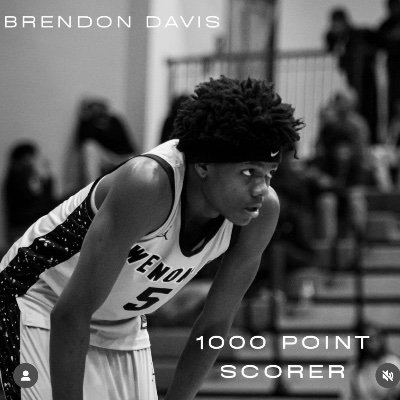 JamaicaMoffitt's profile picture. Wenonah High School #5 | c/o 2027 | 1st Team All-State |AGTG🙏🏽 6’4 | 3.6 GPA | 659-281-7515