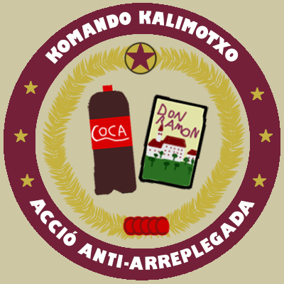 KomKalimotxo's profile picture. Vi chustero marca blanca + Cocacola a parts iguals.
Recepta increblement facil, encara així segur que ve un Azu i l'esguerra.
Oficialment no oficialitzats.
