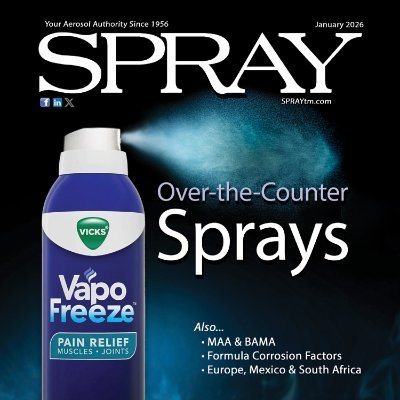 SprayTechnology's profile picture. SPRAY Technology & Marketing is a trade publication for companies who manufacture and market spray & aerosol consumer products.