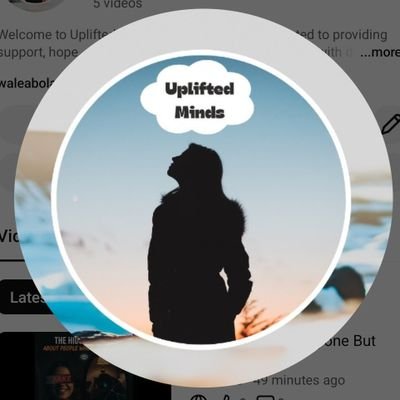 Welcome to Uplifted Minds! This channel is dedicated to providing support, hope, and practical strategies for those living with depression.