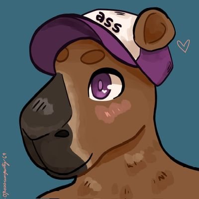 chunkythecapy's profile picture. fat fuck capybara // 20 // he/him