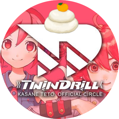 twindrill_teto's profile picture. 重音テトオフィシャルサークル「ツインドリル」ついったー用アカウントです。公式ブログ→https://t.co/4dak6E08bb Twitlog→https://t.co/EoQMzCIU3z