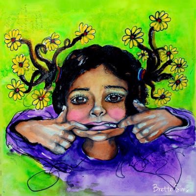 brettethebright's profile picture. 🌞🕊️ Brette the Bright | A red head with wasabi 👩🏾‍🦰🍜 | Artist x Humanitarian | Org: @stukdesigns x @littleheartists | Podcast🎙️: @stukonselflove