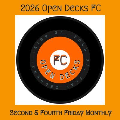 OpenDecksFC's profile picture. Open Decks FC: 2nd & 4th Fridays at Amity Brew Co. All styles of music and experience welcome. Signing up is as easy and quick as @ or DM here on TwitX.
