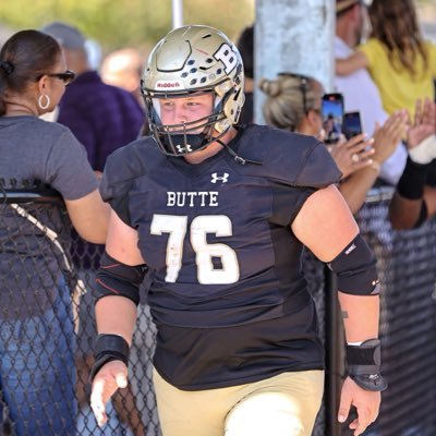 ColtonVan76's profile picture. OL @buttefootball | 6’3 | 300lbs | C,G | #76 | 3.8 GPA | Redshirt Freshman | Qualifier | Phone: 530-631-2509 | Email: coltonvanlaningham@gmail.com